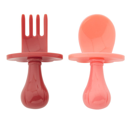Avis Lot de 2 couverts ergonomiques montessori Yummix Prémaman 1