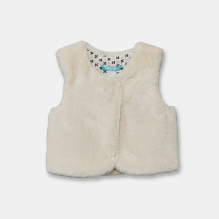 Avis Gilet fourrure uni OBAÏBI 1