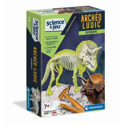 Avis Archéo Ludic - Tricératops Clementoni 1