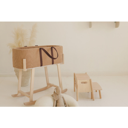 Avis Couffin en Velours Côtelé Avec Support Mon Lit Cabane 5