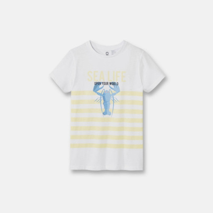 Avis T-shirt à dessin magique turquoise garçon OKAIDI 2