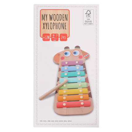 Avis Xylophone en bois CARREFOUR WOODEN 1