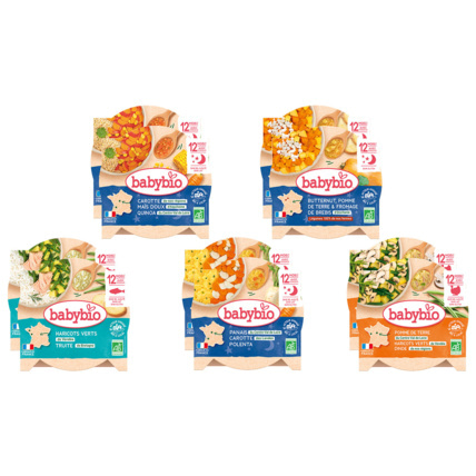 Avis 10 assiettes menu 12 mois Babybio 1