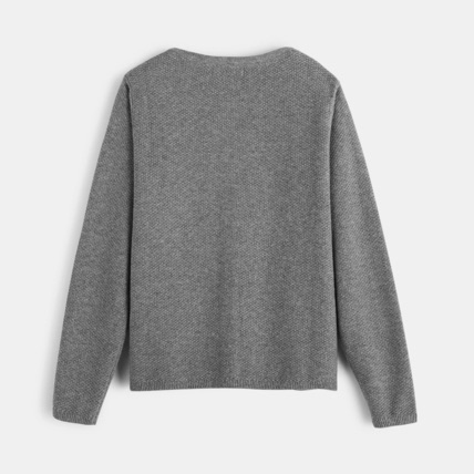 Avis Gilet boutonné gris fille OKAIDI 2
