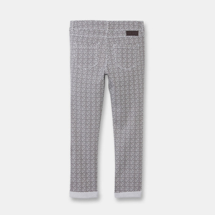 Avis Pantalon skinny imprimé gris fille OKAIDI 2