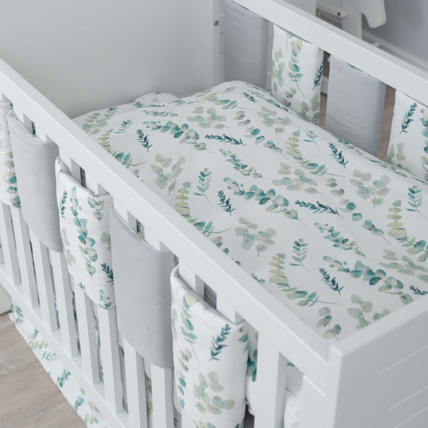 Avis Drap-housse en coton, Eucalyptus Sevira Kids 4