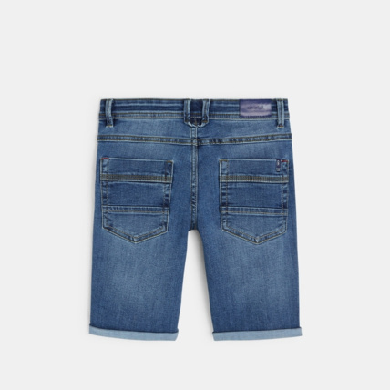 Avis Bermuda en jean bleu garçon OKAIDI 5