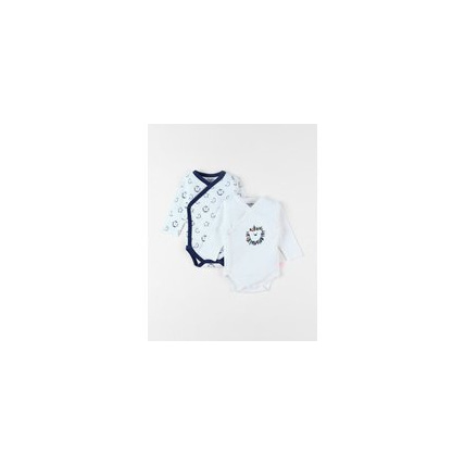 Avis Set de 2 bodies lion en coton NOUKIE'S 1