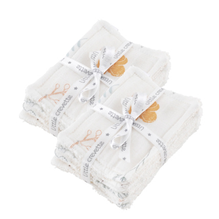 Avis Lot de 12 lingettes lavables little crevette 2