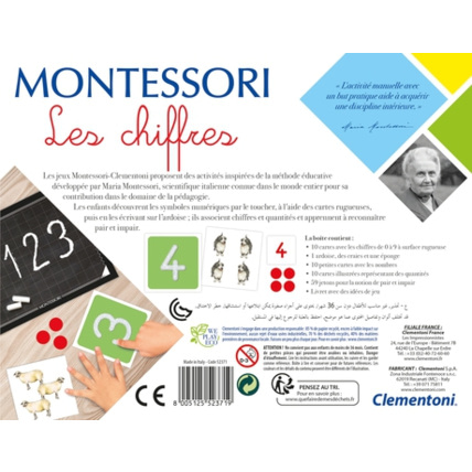 Avis Montessori - Les chiffres Clementoni 2