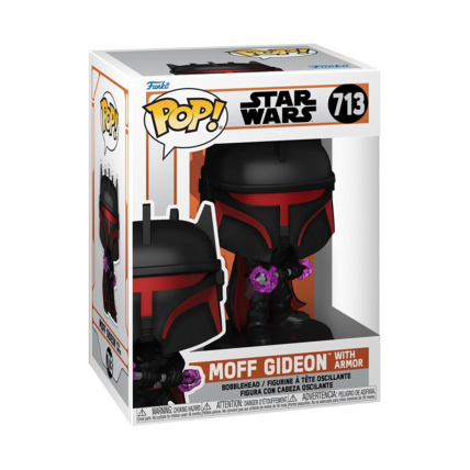 Avis Figurine Moff Gideon avec armure Star Wars Pop FUNKO 1