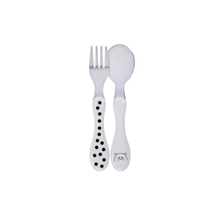 Avis Petite cuillère et fourchette inox LÄSSIG 2
