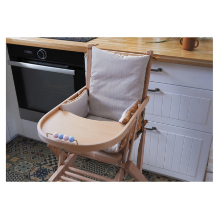 Avis Coussin de chaise haute bébé tissu réversible CANDIDE 6