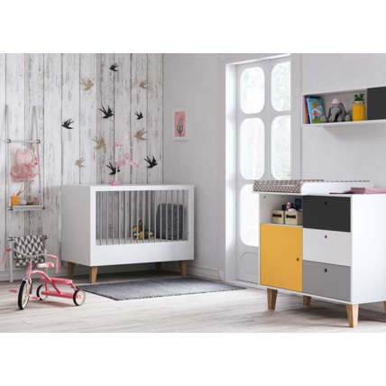 Avis Chambre Duo Concept Lit bébé évolutif + Commode VOX 4