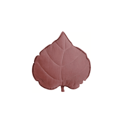Avis Coussin feuille en lin Mon Lit Cabane 1