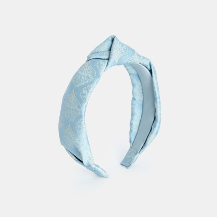 Avis Serre-tête en jacquard bleu fille OKAIDI 1