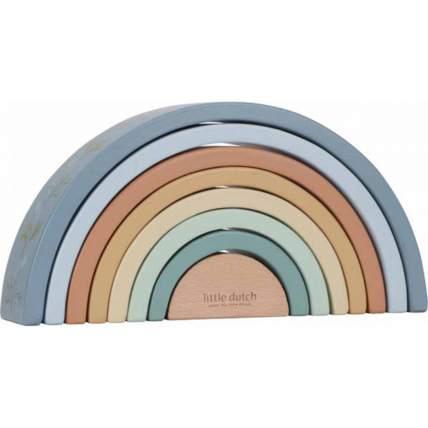 Avis Arc-en-ciel en bois FSC - forest friends LITTLE DUTCH 1