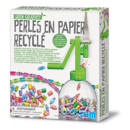 Avis Perles en papier recyclé 4M 1