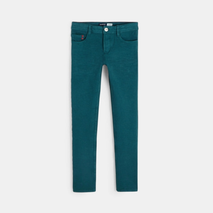 Avis Pantalon slim bi-stretch bleu garçon OKAIDI 2