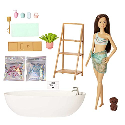 Avis Barbie - Bain relaxant - Coffret poupée brune BARBIE 1