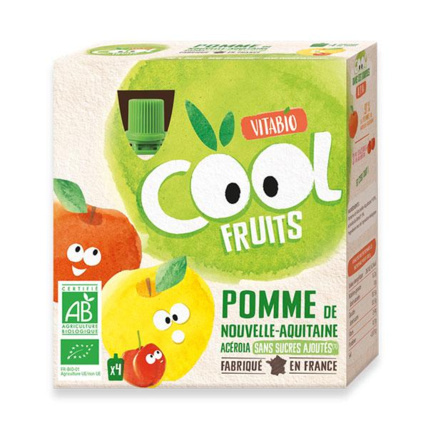 Avis Cool Fruits - Pomme de Nouvelle Aquitaine Acérola Babybio 1