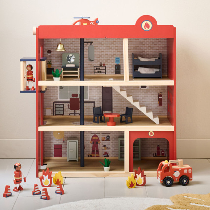 Avis Caserne de pompiers en bois Petite Amélie 1