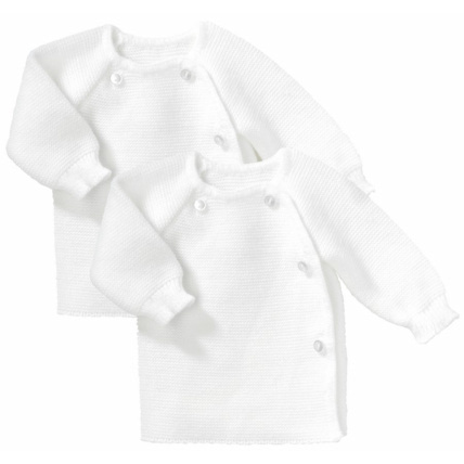 Avis Lot de 2 brassières en mailles naissance BEBE 9 1