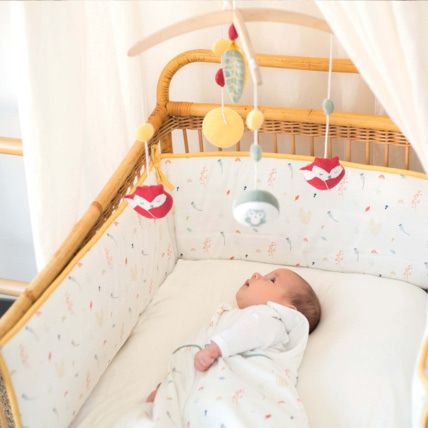 Avis Tour de lit bébé position haute Trois Kilos Sept 2