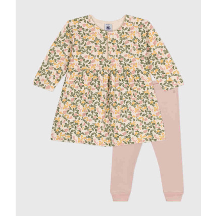 Avis Robe manches longues et legging bébé Avalanche multicolor Petit Bateau 1