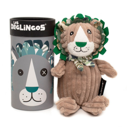 Avis Peluche petit simply Jelekros le lion en boîte LES DEGLINGOS 1