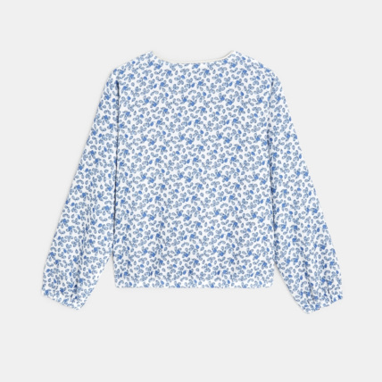 Avis Blouson bomber réversible bleu fille OKAIDI 3