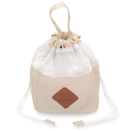 Avis Pochon distributeur et ses 8 lingettes lavables, Jeanne Sevira Kids 8