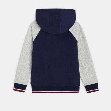 Avis Sweat-shirt à capuche bleu garçon OKAIDI 3