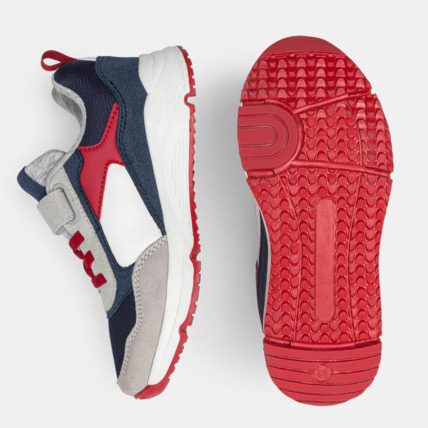 Avis Running dadshoes lacets et scratch bleu garçon OKAIDI 3