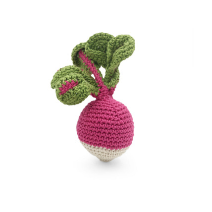 Avis Hochet radis MYUM - THE VEGGY TOYS 1