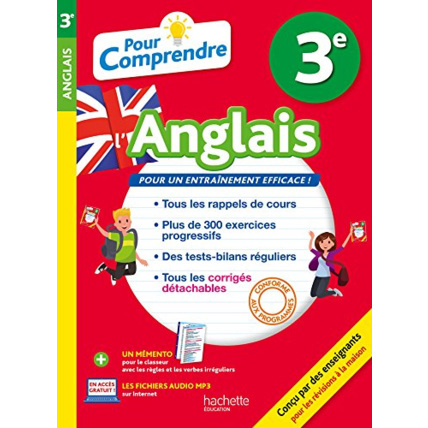Avis Pour Comprendre Anglais 3E Hachette Éducation 1