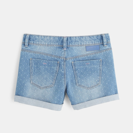 Avis Short en jean bleu fille OKAIDI 2