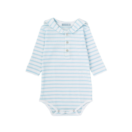 Avis Lot de bodies 2 "Brendan" Baby - coton - Blanc/Nuage ARMOR-LUX 2