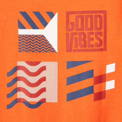 Avis T-shirt flammé motif sport orange garçon OKAIDI 3