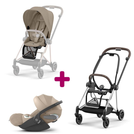 Avis Poussette Duo Mios + siège Mios Cozy + coque Cloud T i-size Cozy CYBEX 1