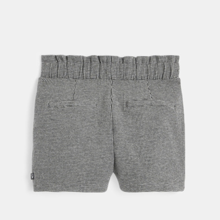 Avis Short à petits carreaux pied-de-puce gris fille OKAIDI 3
