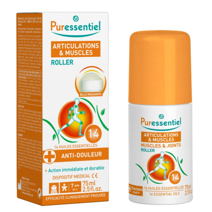 Avis Roller aux 14 huiles essentielles articulations et muscles PURESSENTIEL 1
