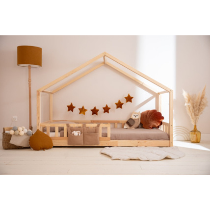 Avis Lit cabane DK bois naturel Mon Lit Cabane 7