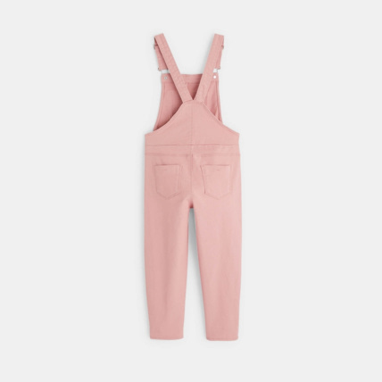 Avis Salopette en toile unie rose fille OKAIDI 4