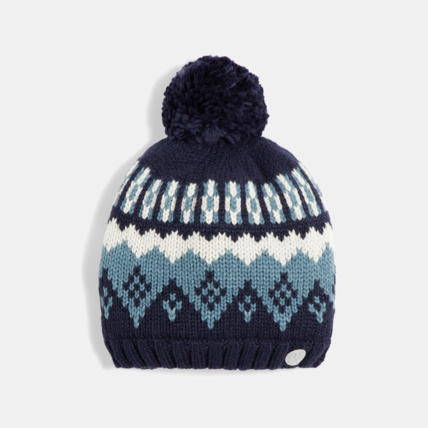 Avis Bonnet à pompon bleu garçon OKAIDI 1