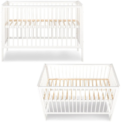 Avis Lit bébé enfant à barreaux en bois avec sommier réglable TIMI KLUPS 5