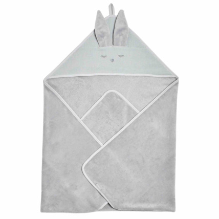 Avis Cape de bain en bambou et gaze de coton, Lapin Sevira Kids 5