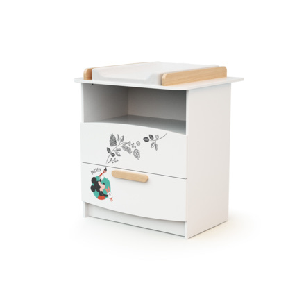 Avis Commode à langer, 1 niche en bois Doodle Zoo Mickey AT4 1
