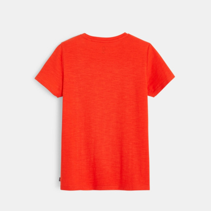 Avis T-shirt basique rouge garçon OKAIDI 2