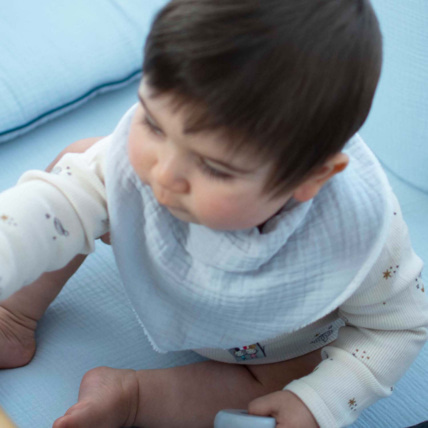 Avis Bavoir bandana en coton, Clem Sevira Kids 4